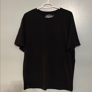 Kangol Classic Black Short Sleeve Tee, size XL